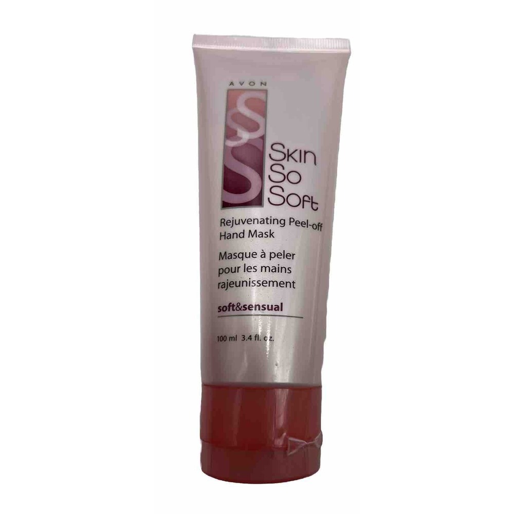 Avon Skin So Soft Rejuvenating Peel Off Hand Mask  3.4 oz - Picture 2 of 3